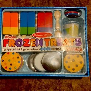 Melissa and Doug wooden frozen treats.